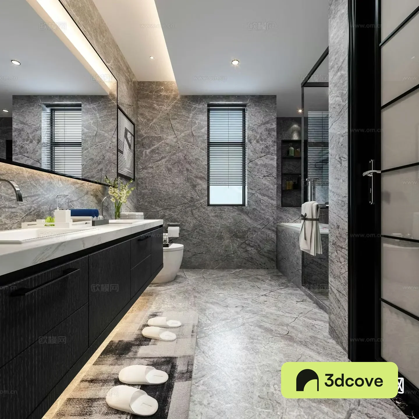 Modern bathroom