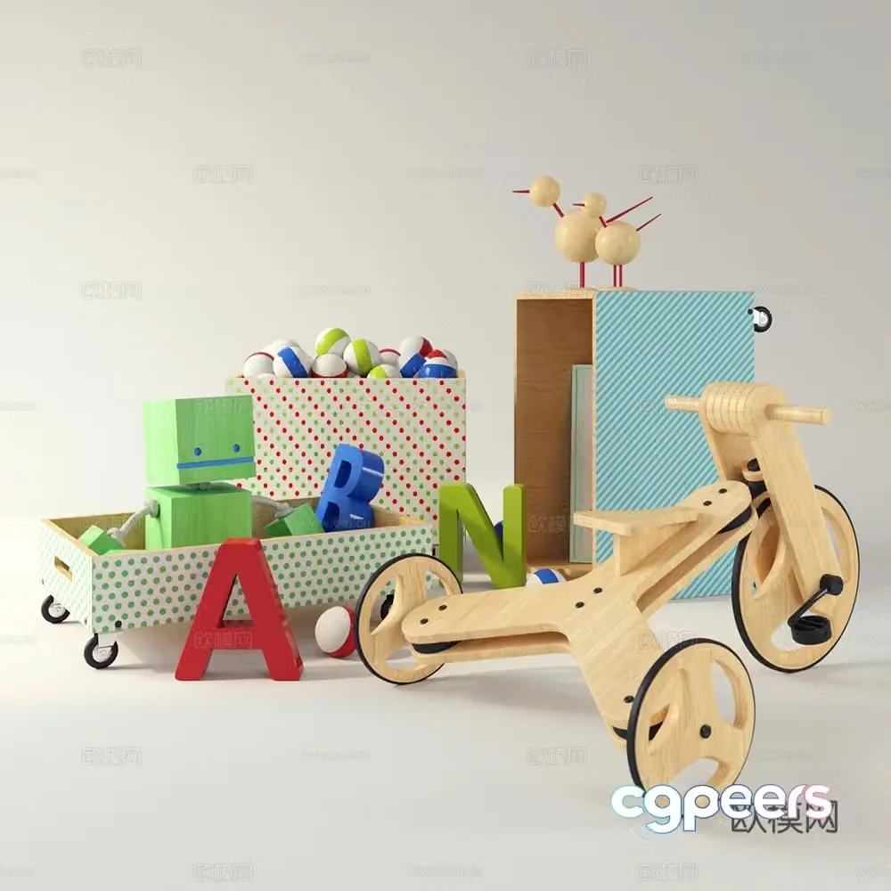 Children’s toys 3d model