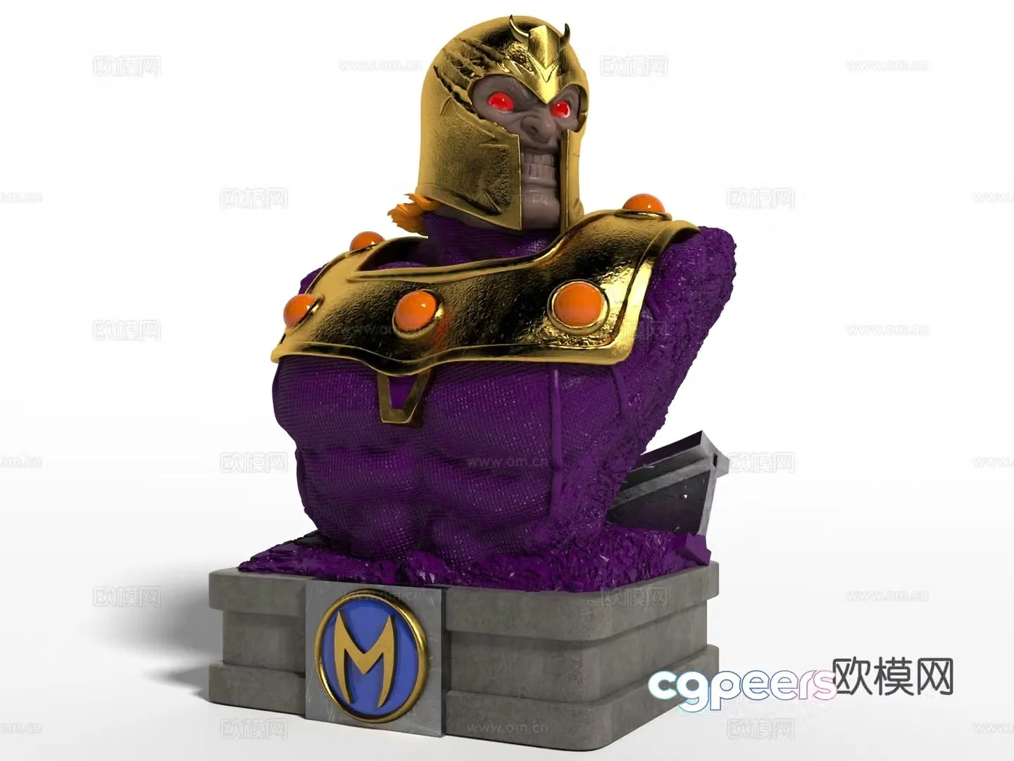 Modern style film and television figure 3d model