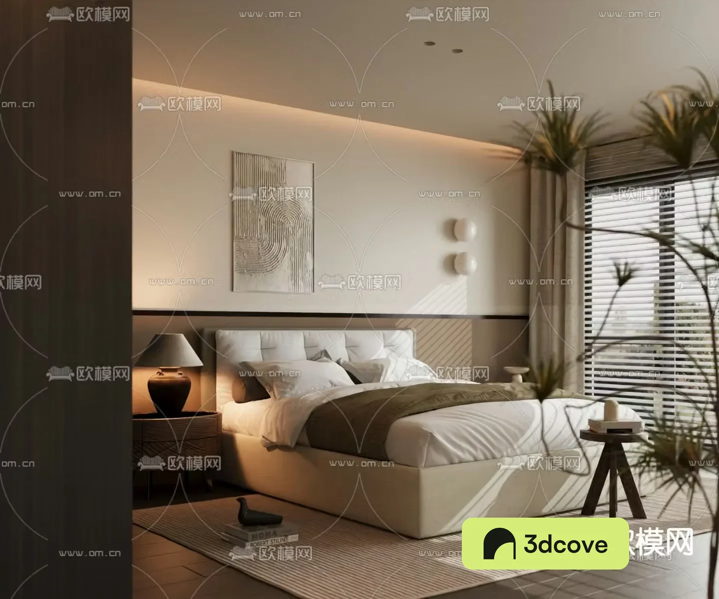 Italian double bed