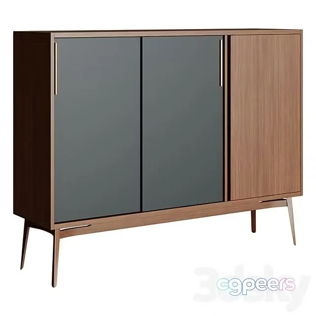 3ds Max Free – Chest of Drawers FU3