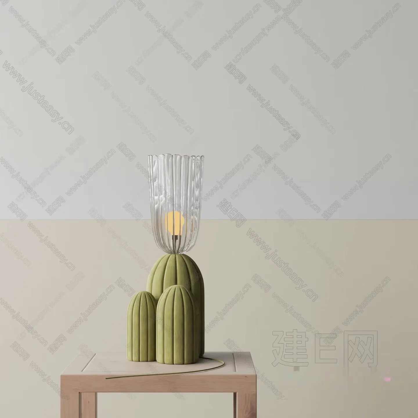 Modern Table Lamp 3D Model – 6472 – VRAY Render