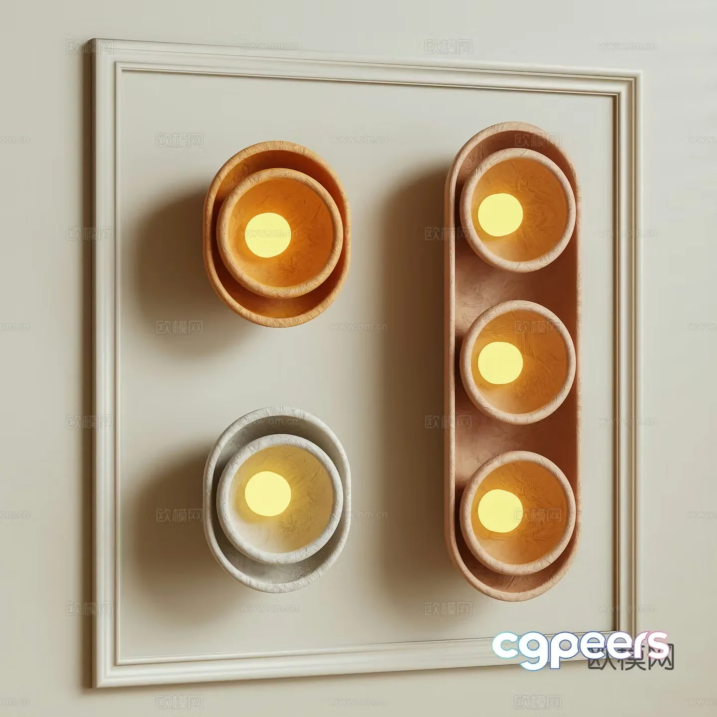 Wasabi Wall Light 3D Model