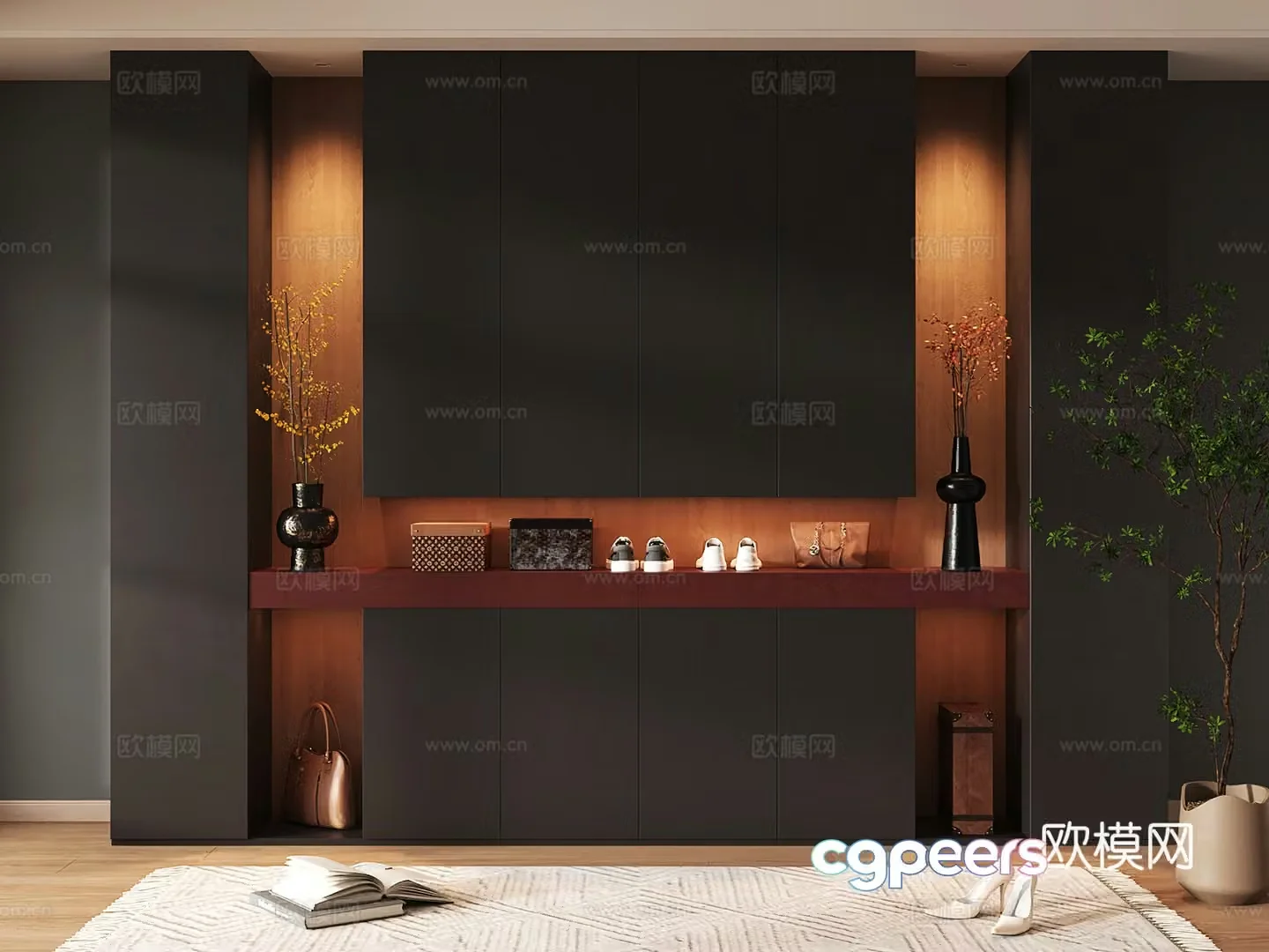 Shoe cabinet design shoe cabinet partition shoe cabinet porch shoe cabinet home shoe cabinet 3D model