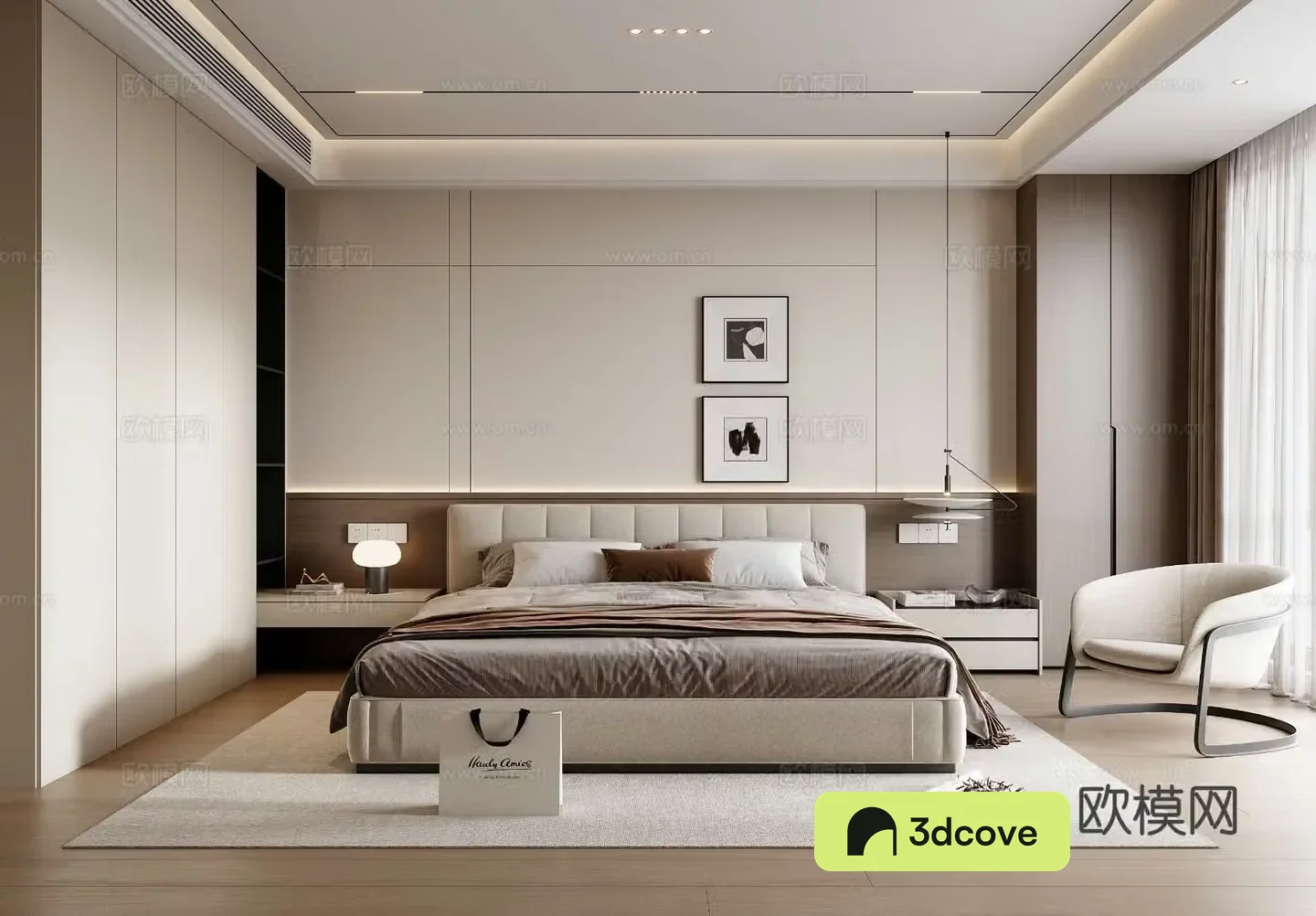 Modern bedroom