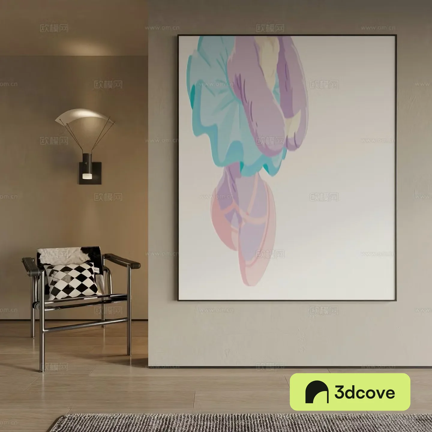 Modern decorative painting