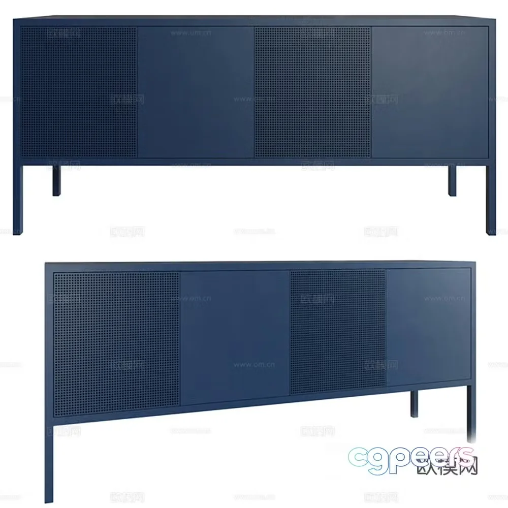 Cabinet Side Cabinet Low Cabinet Finished Cabinet 3D Model