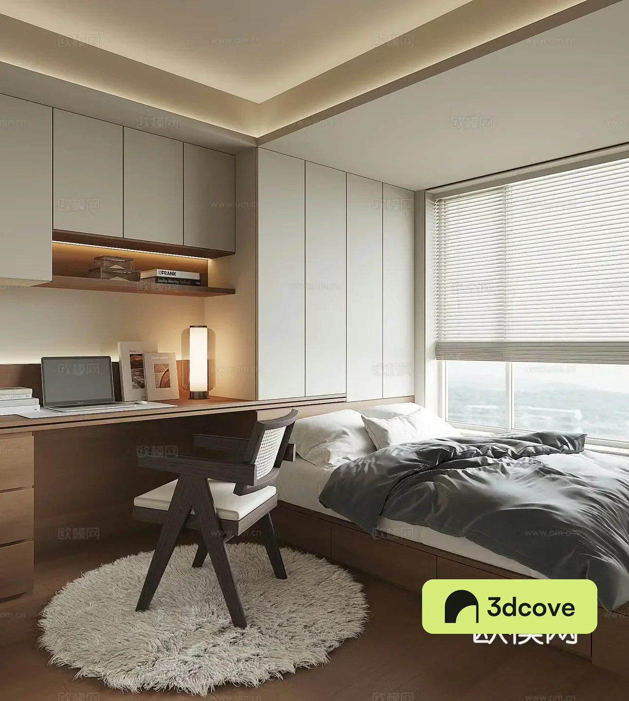 Modern tatami bedroom