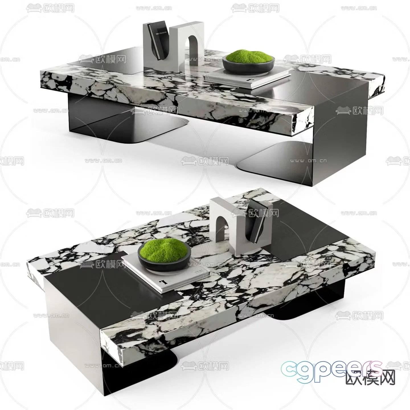 MISSANA marble coffee table 3d model