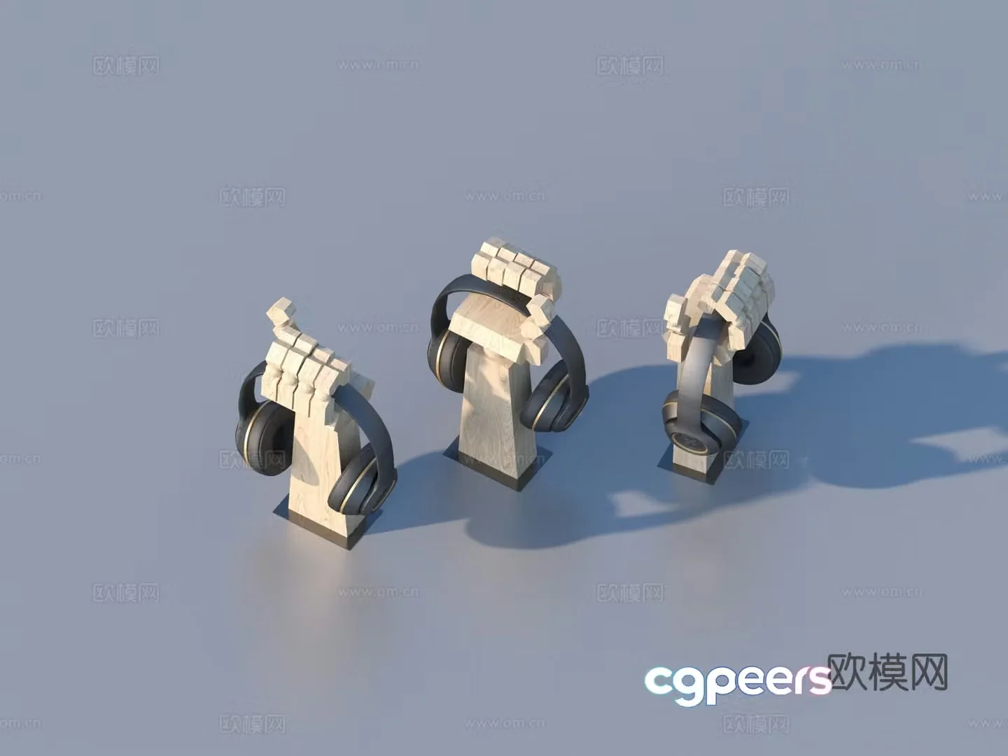 Headset wireless headset computer accessories 3D model