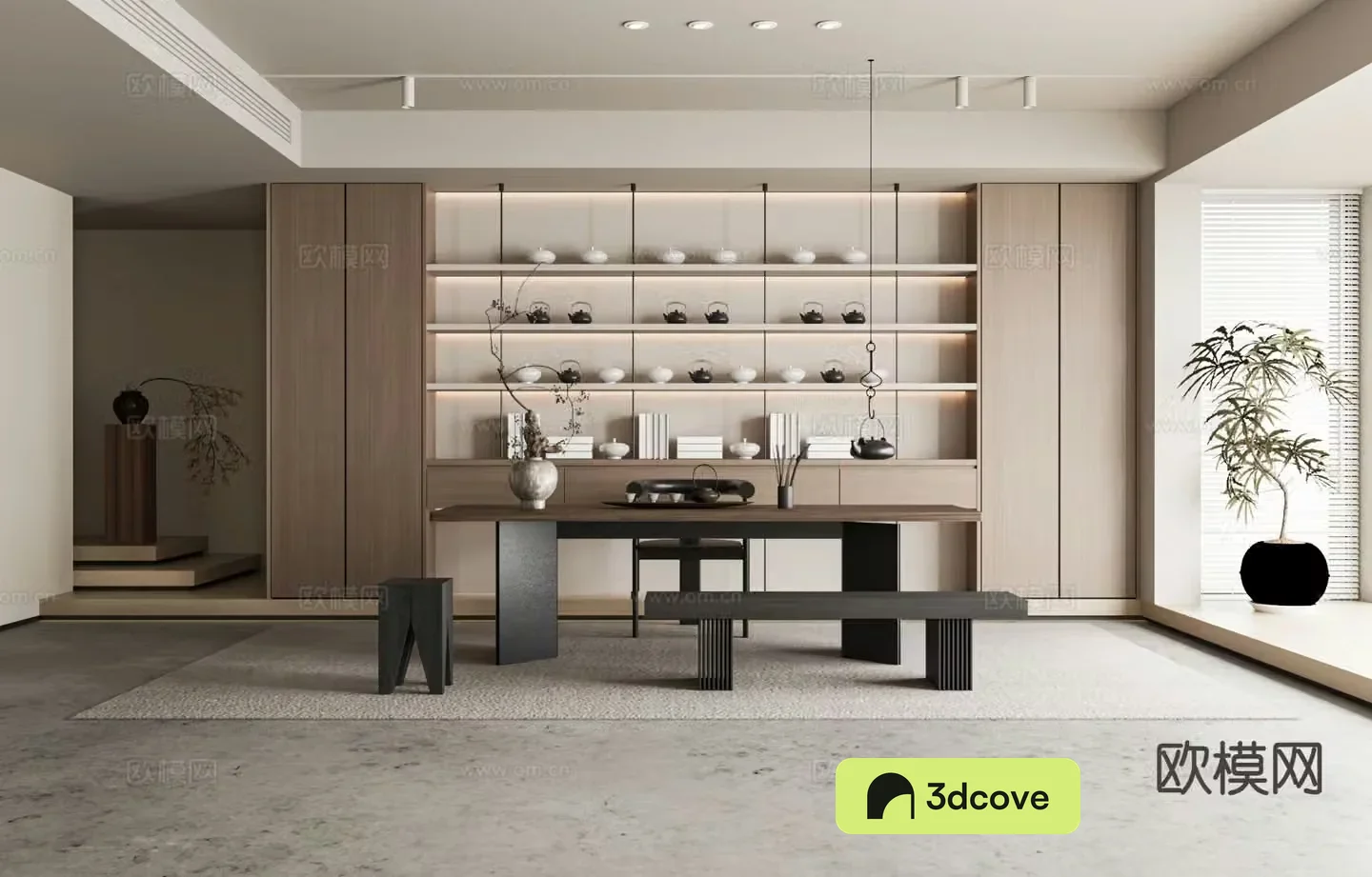 New Chinese tea room