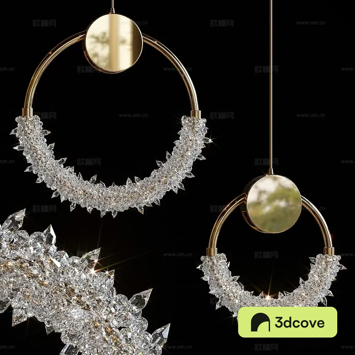 New Chinese style decorative chandelier