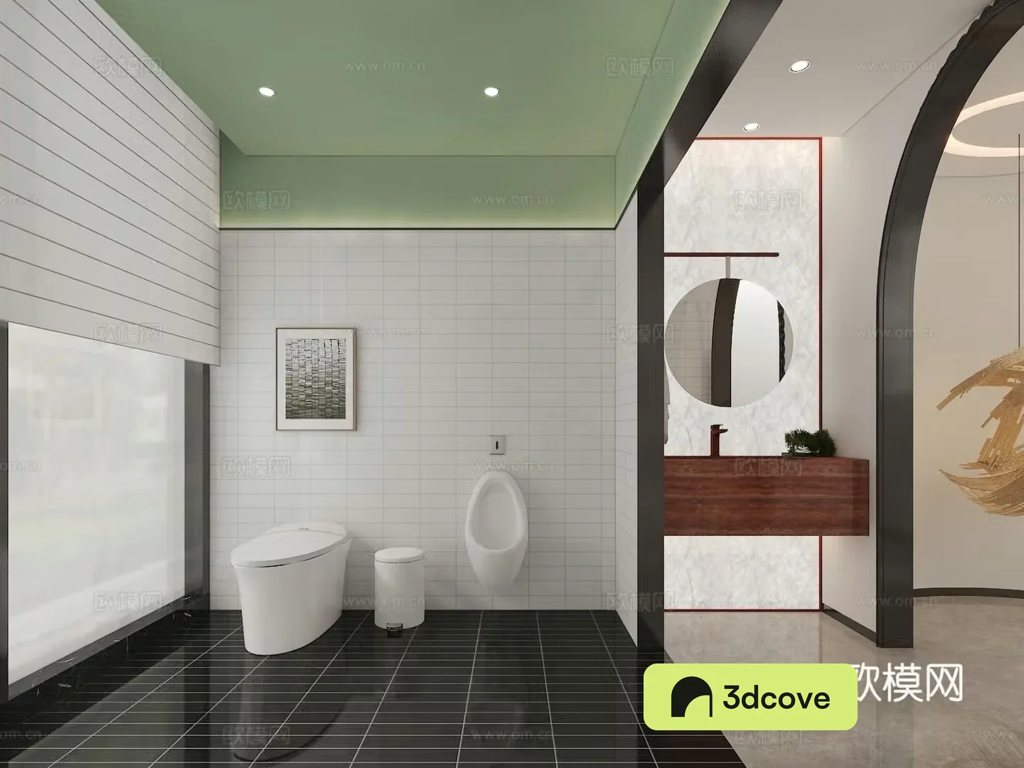 Modern bathroom