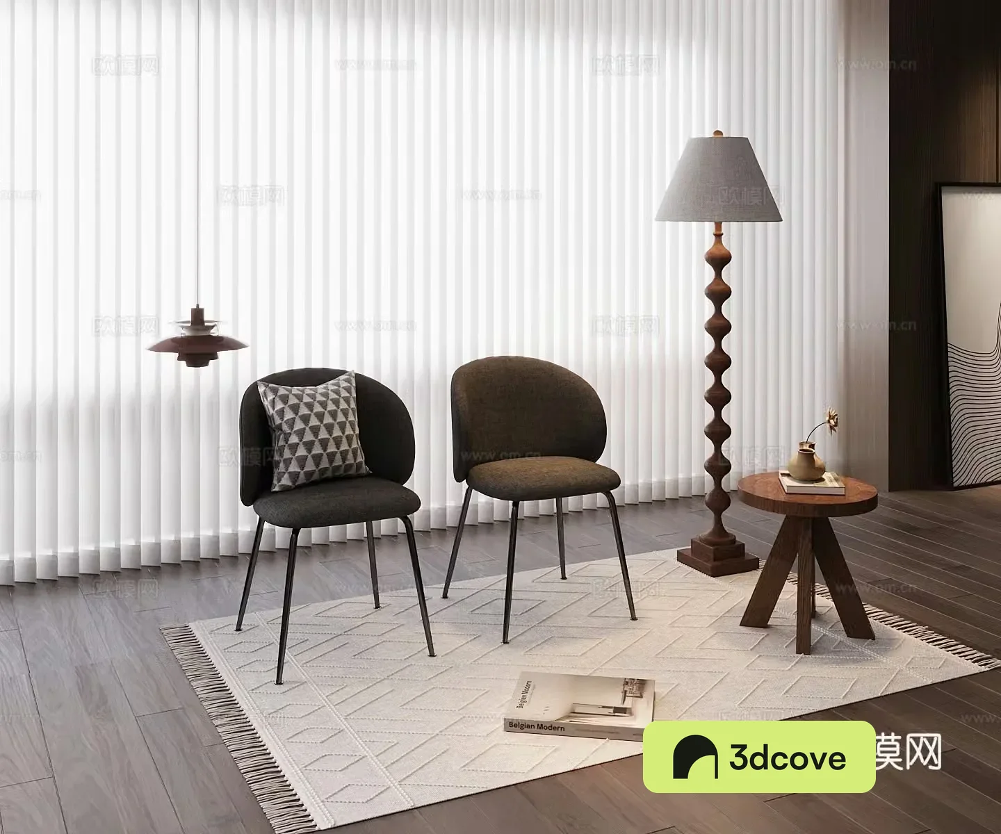 Modern single chair