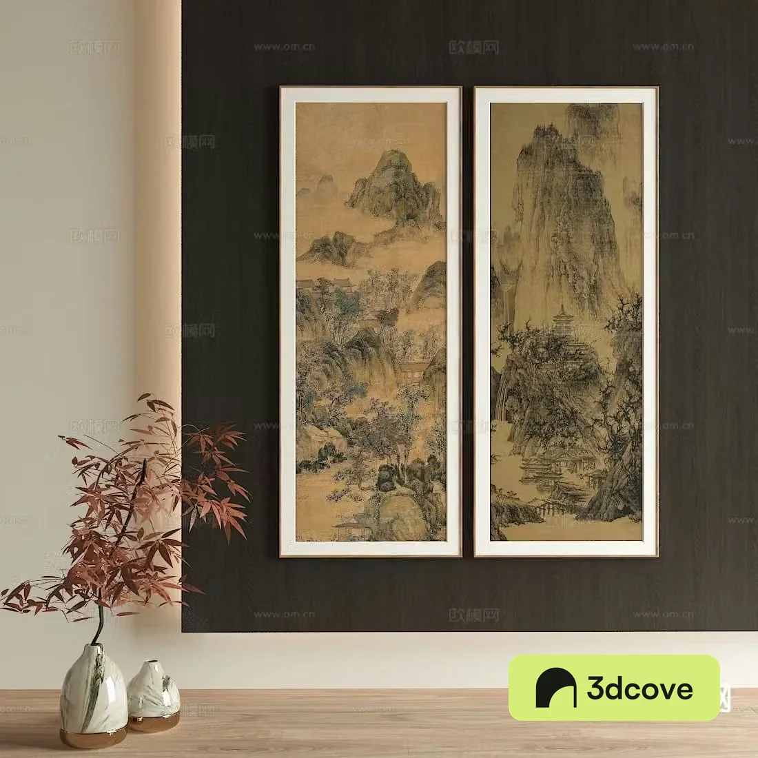 Chinese landscape painting decorative painting hanging painting