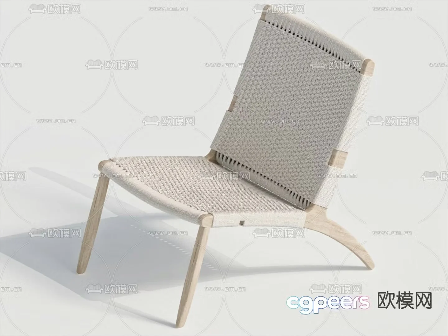 leisure chair chair leisure chair 3d model