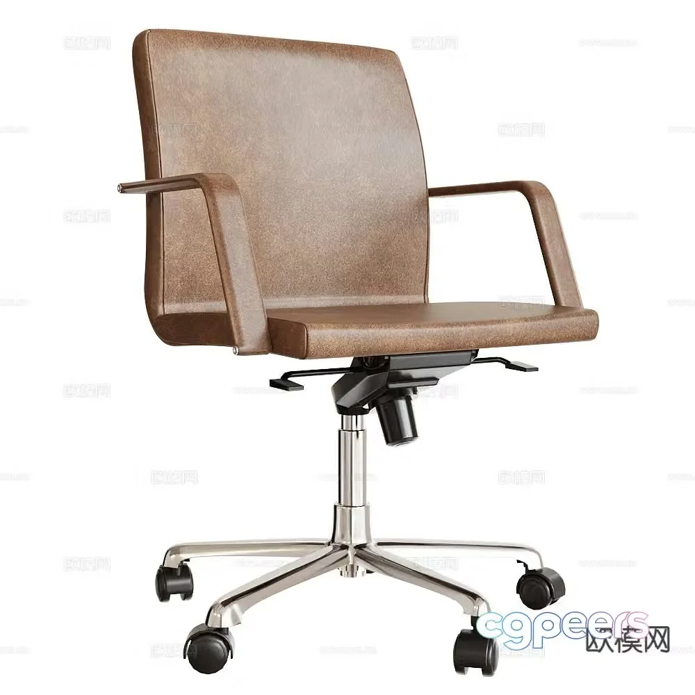 Polflex office chair conference chair staff chair 3d model
