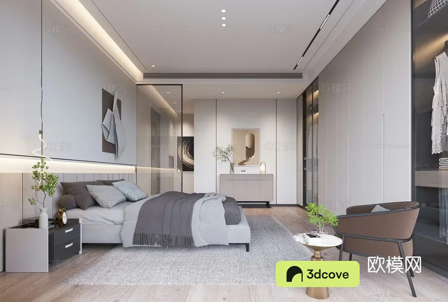 Modern bedroom