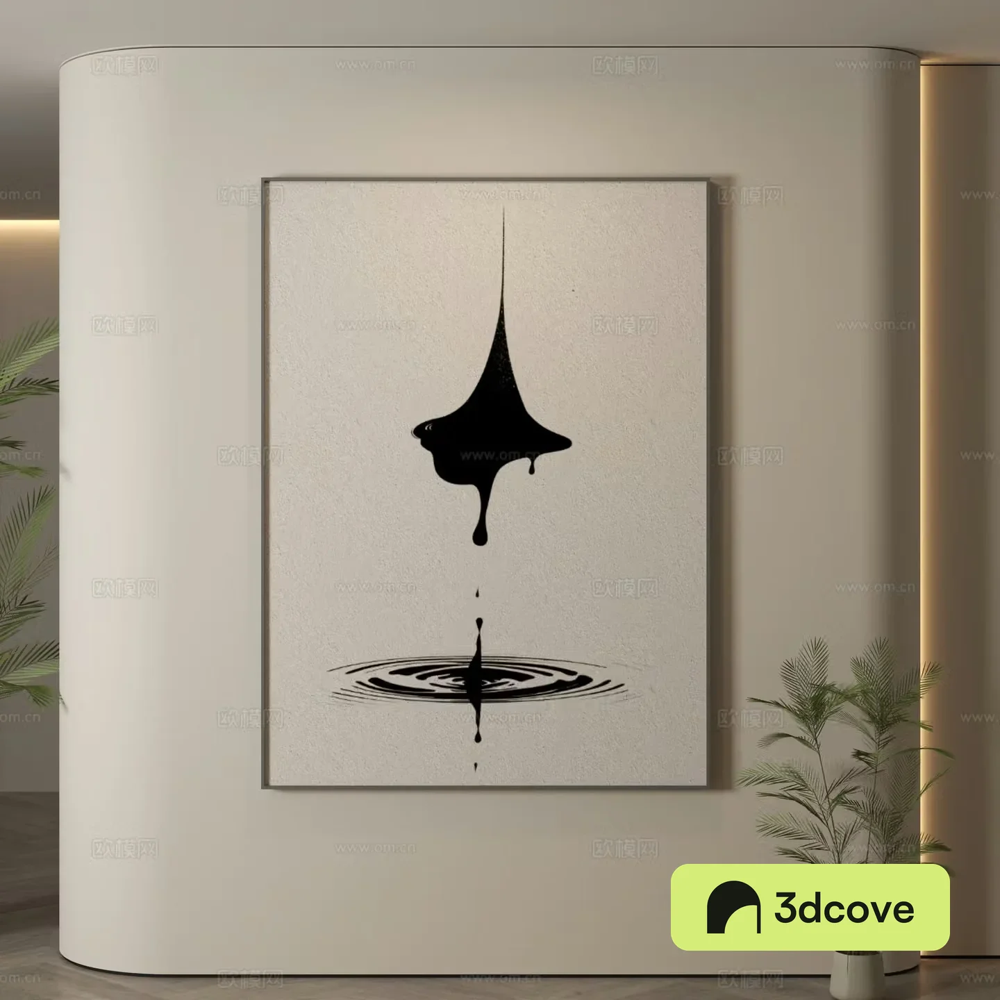 Modern decorative paintings Modern hanging paintings Simple hanging paintings