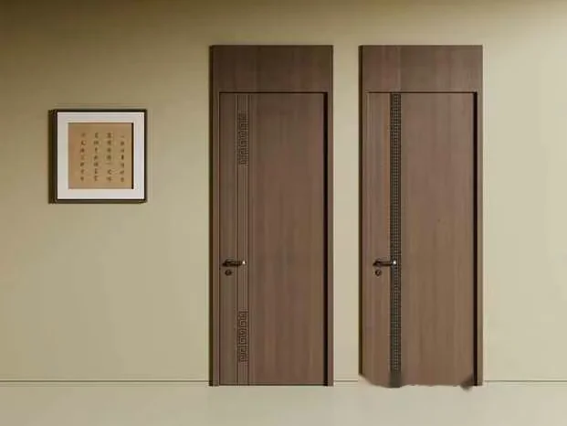 Two Wooden Doors 3D Model – 509 – VRAY Render
