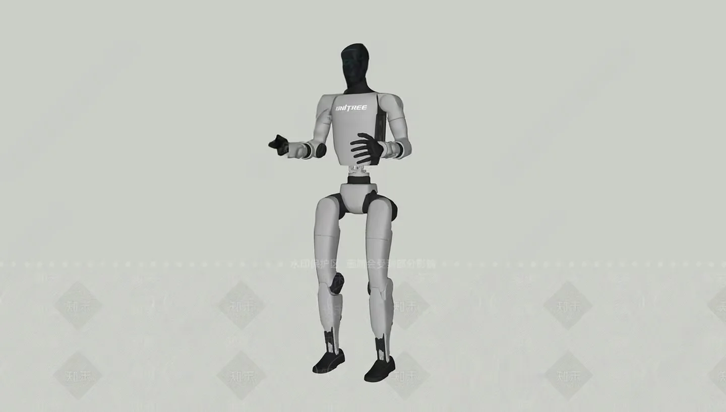 The Main Subject Is A Robotic Figure 3D Model – 21823 – VRAY Render
