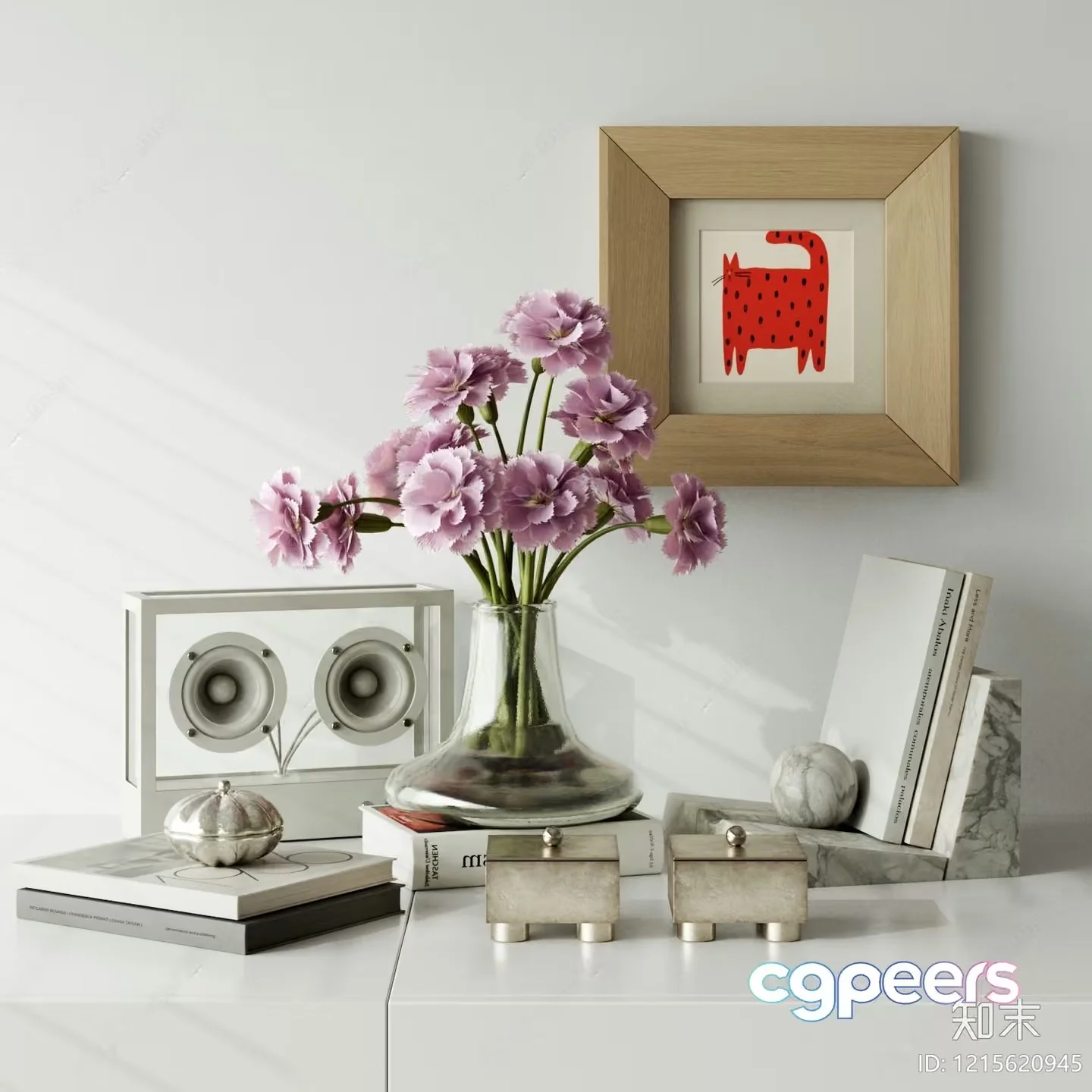Modern Home Decor 3D Model – 16852 – VRAY Render