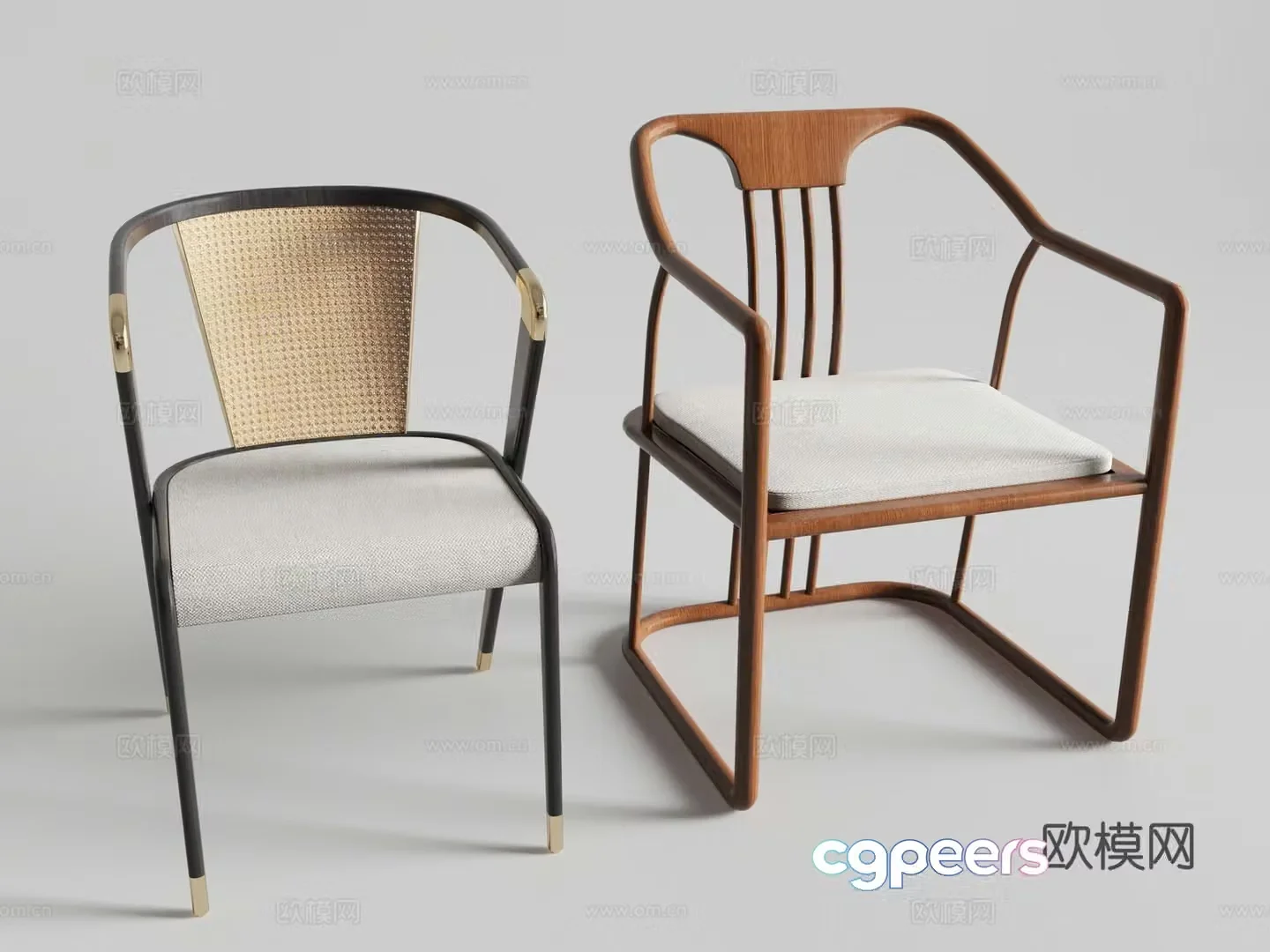New Chinese chair 3d model