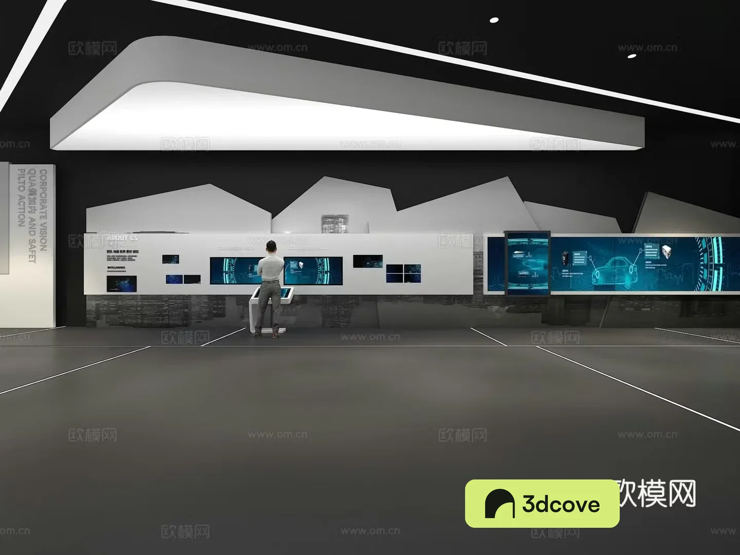 Cultural wall Corporate culture wall Display wall Sliding screen Exhibition hall Campus culture Corridor