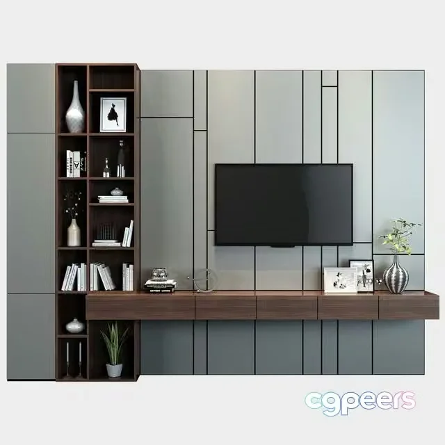 3ds Max Free – TV shelf 09