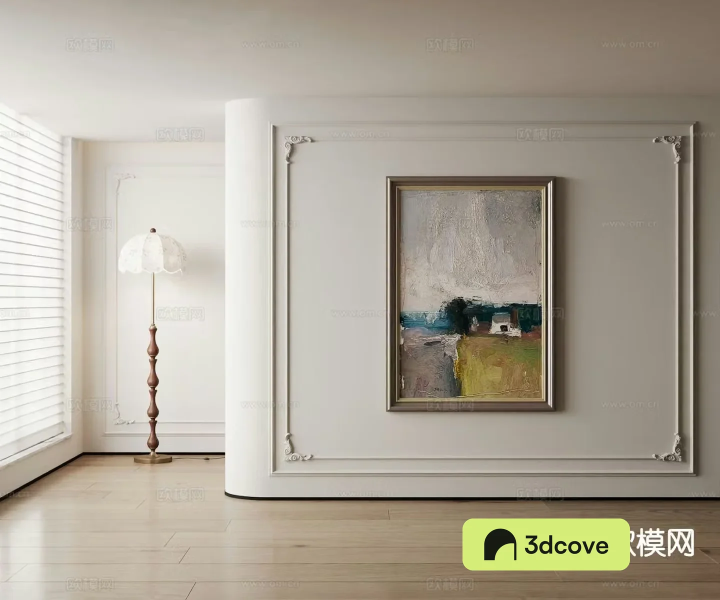 American decorative painting landscape oil painting