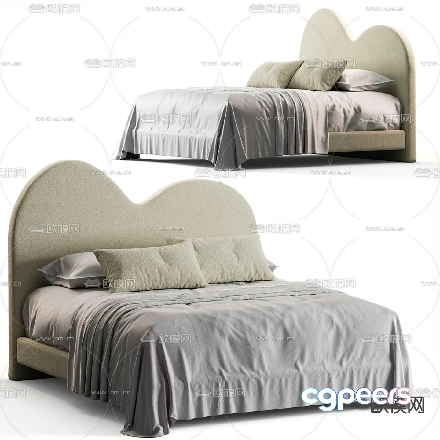 Children’s bed 3d model