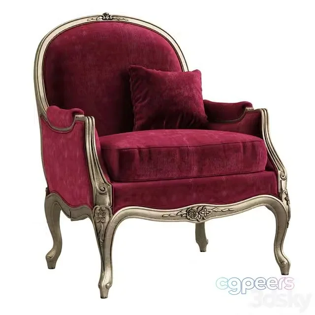 3ds Max Free – SALDA Arredamenti Armchair art. 7852