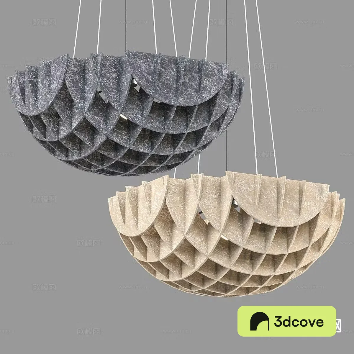 Wabi-sabi chandelier simple chandelier