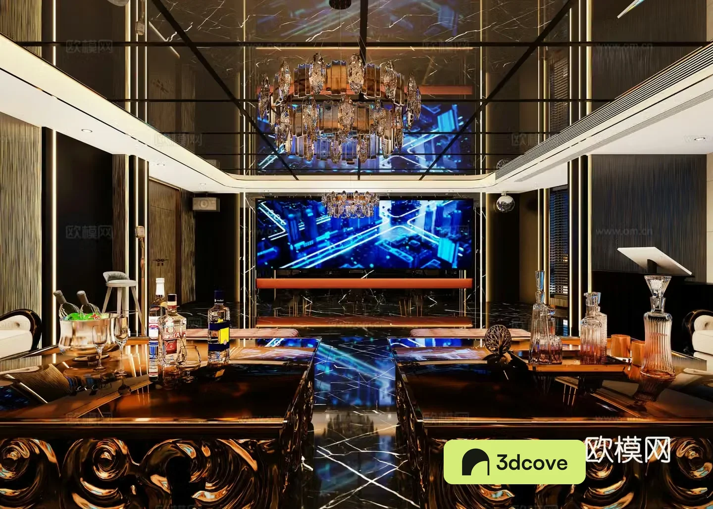 Modern luxury KTV