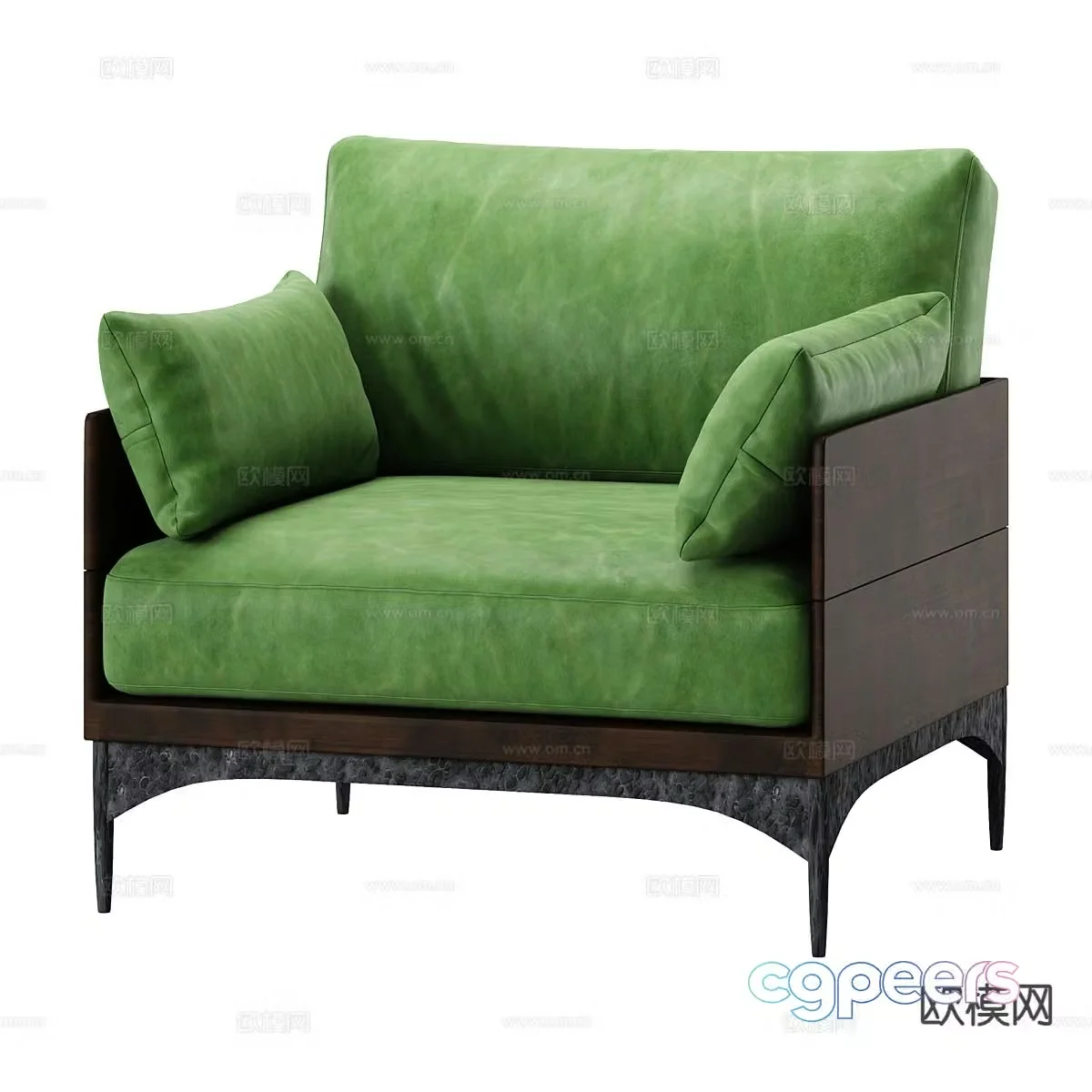 Modern single sofa 3d model