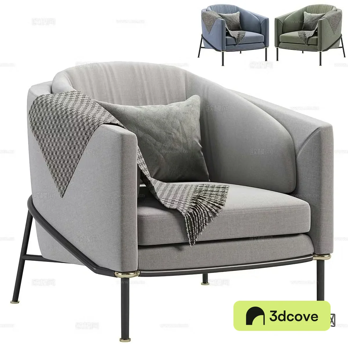 Modern lounge chair
