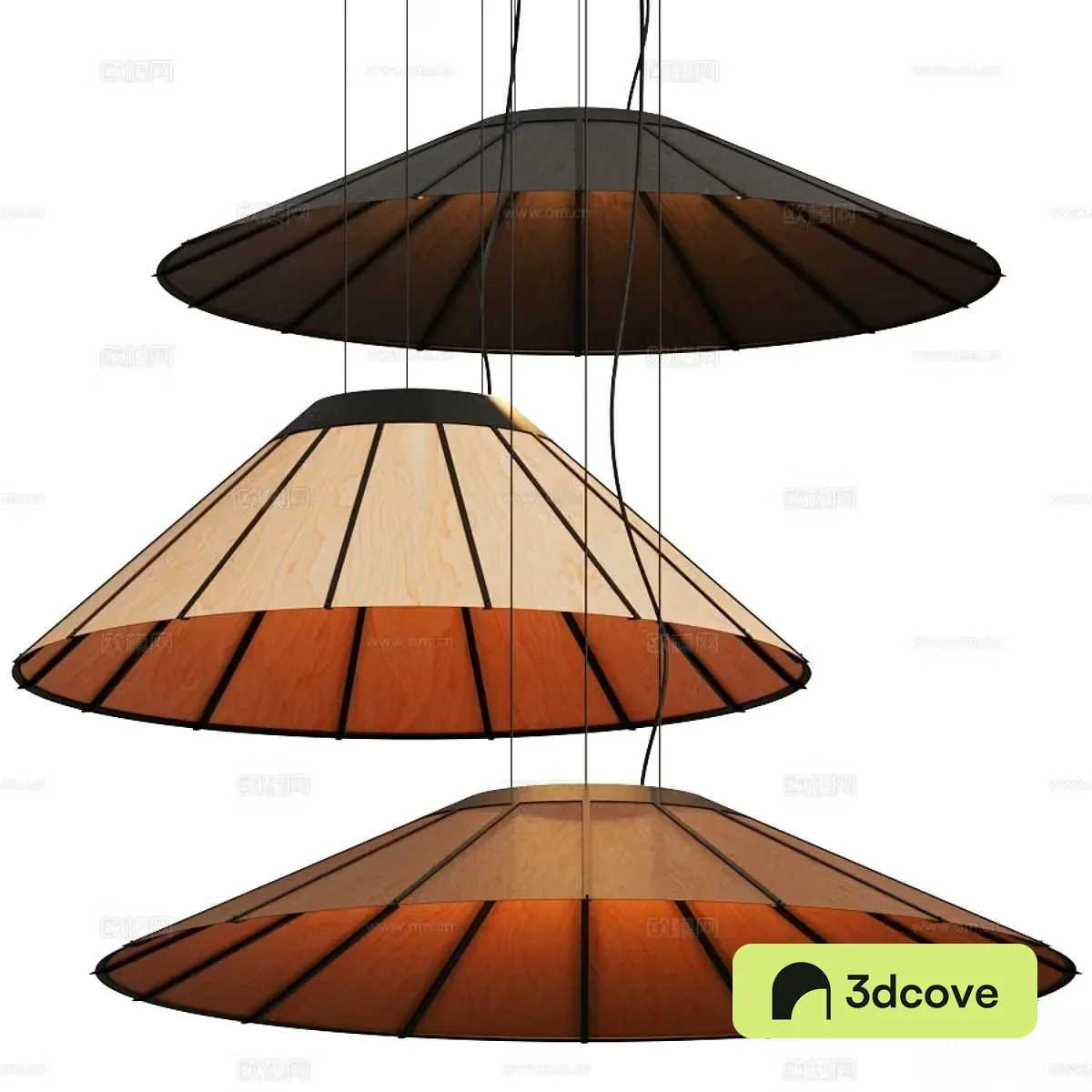 Wabi-sabi chandelier restaurant chandelier