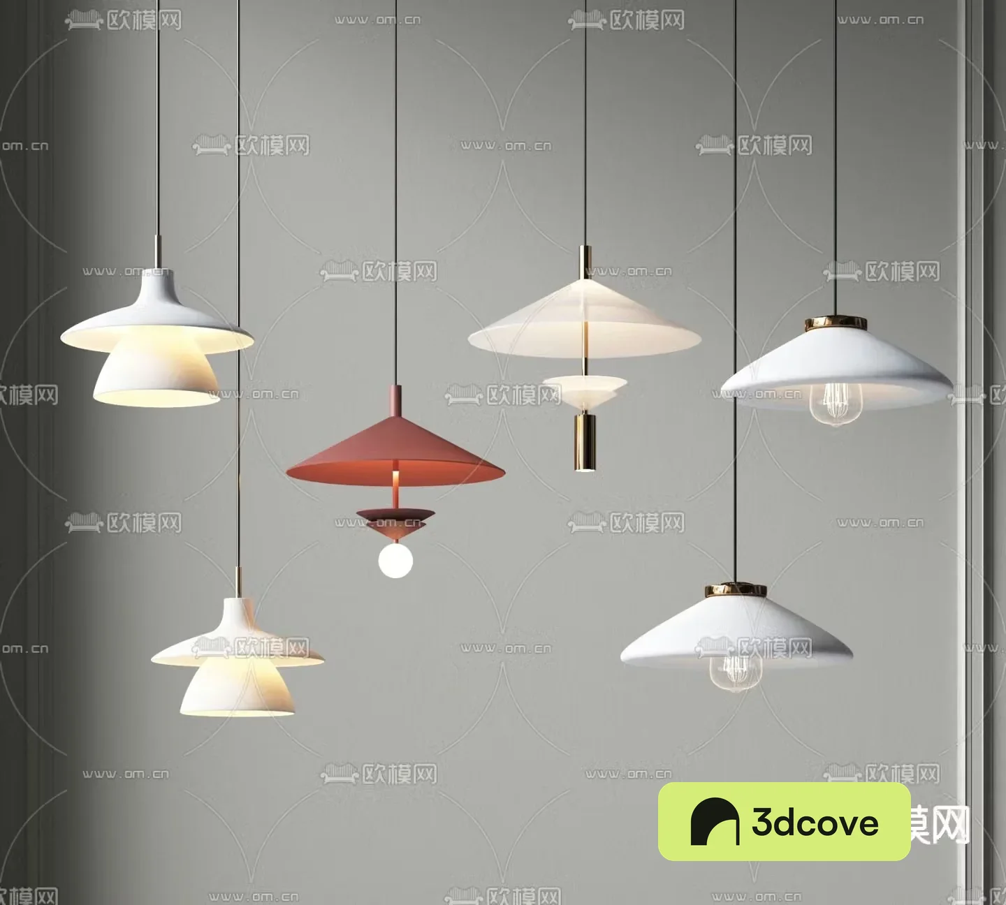 Modern art chandelier