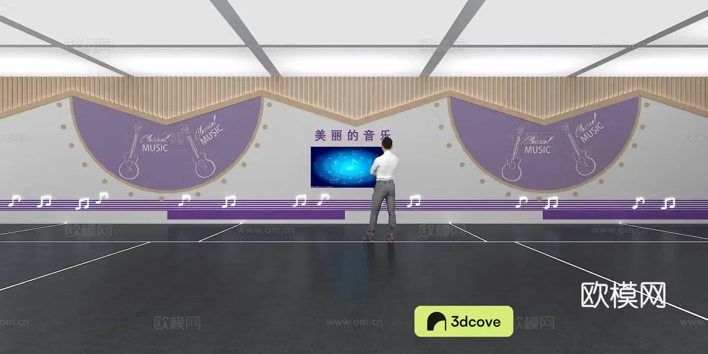 Cultural wall Music culture wall Display wall Classroom Exhibition hall Campus culture Corridor Teaching