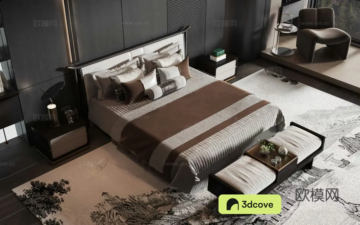 New Chinese style product bed