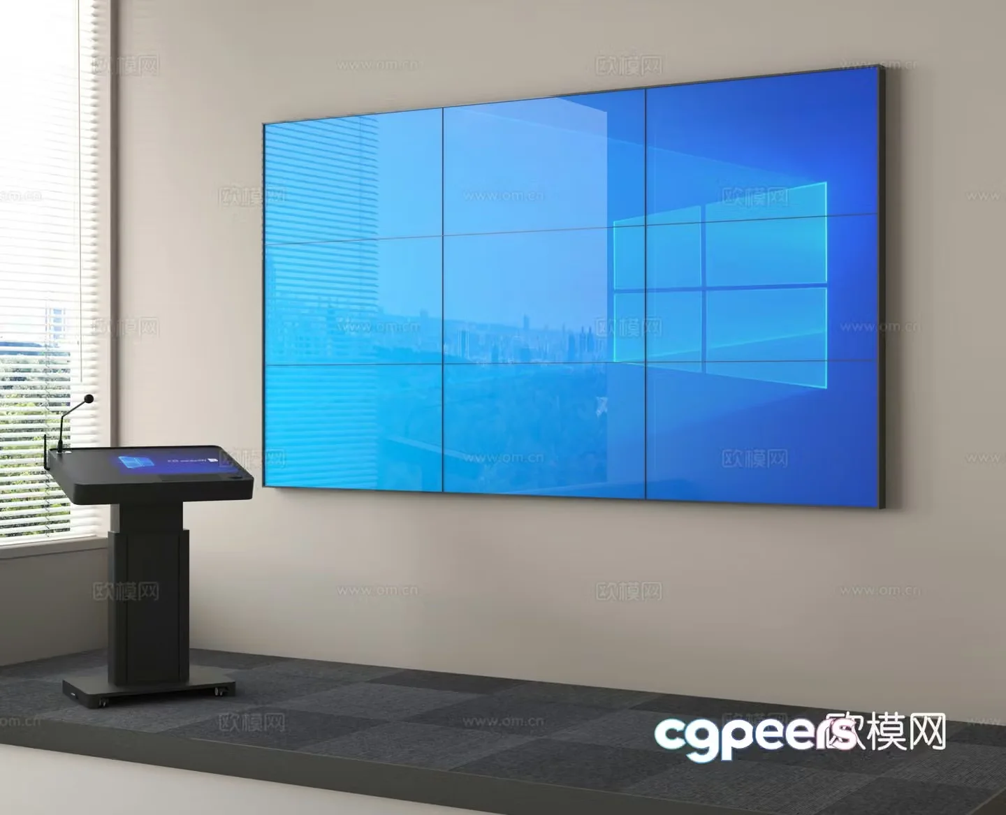 Lecture speech display explanation screen explanation platform 3D model