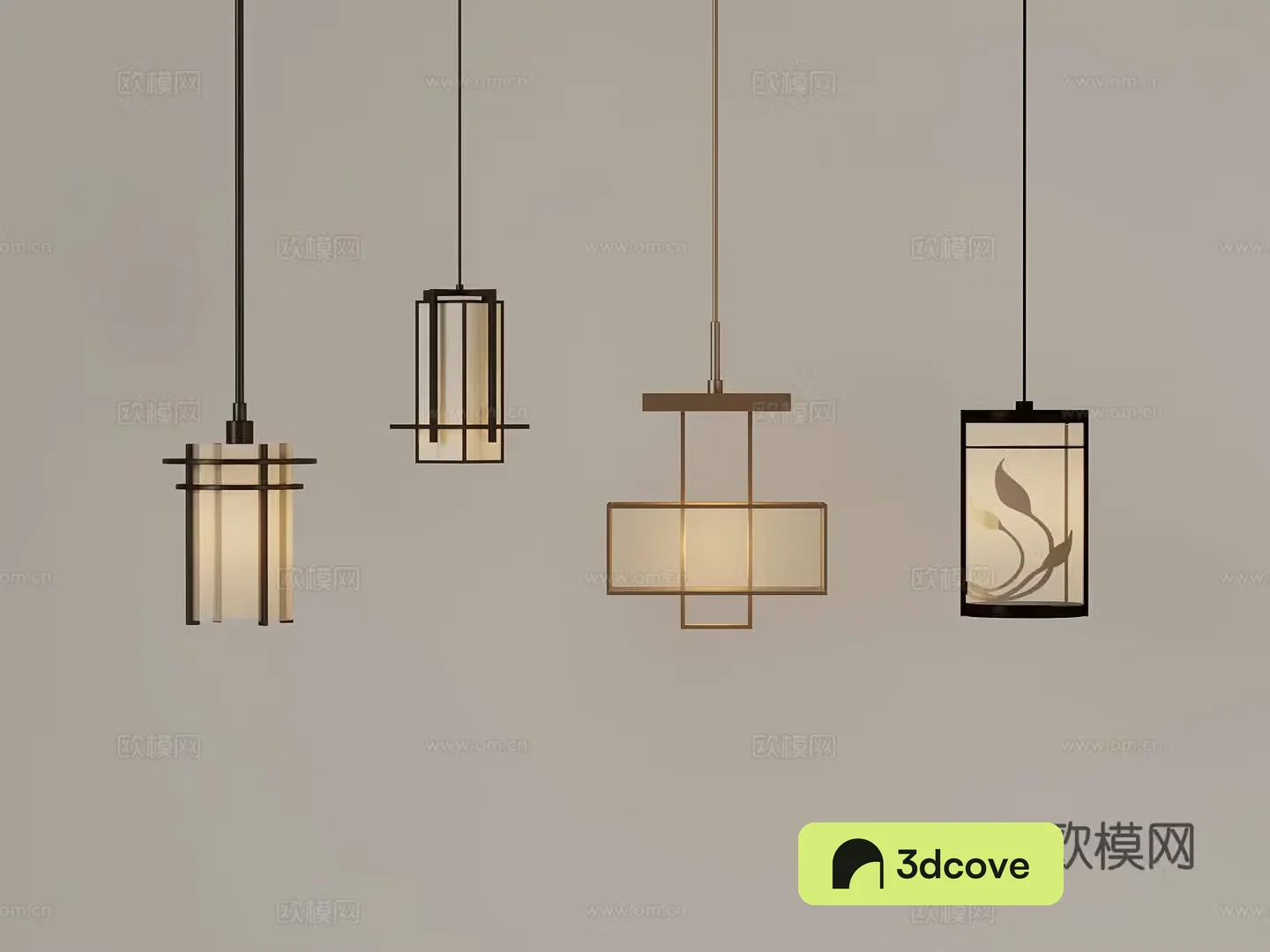 New Chinese chandelier