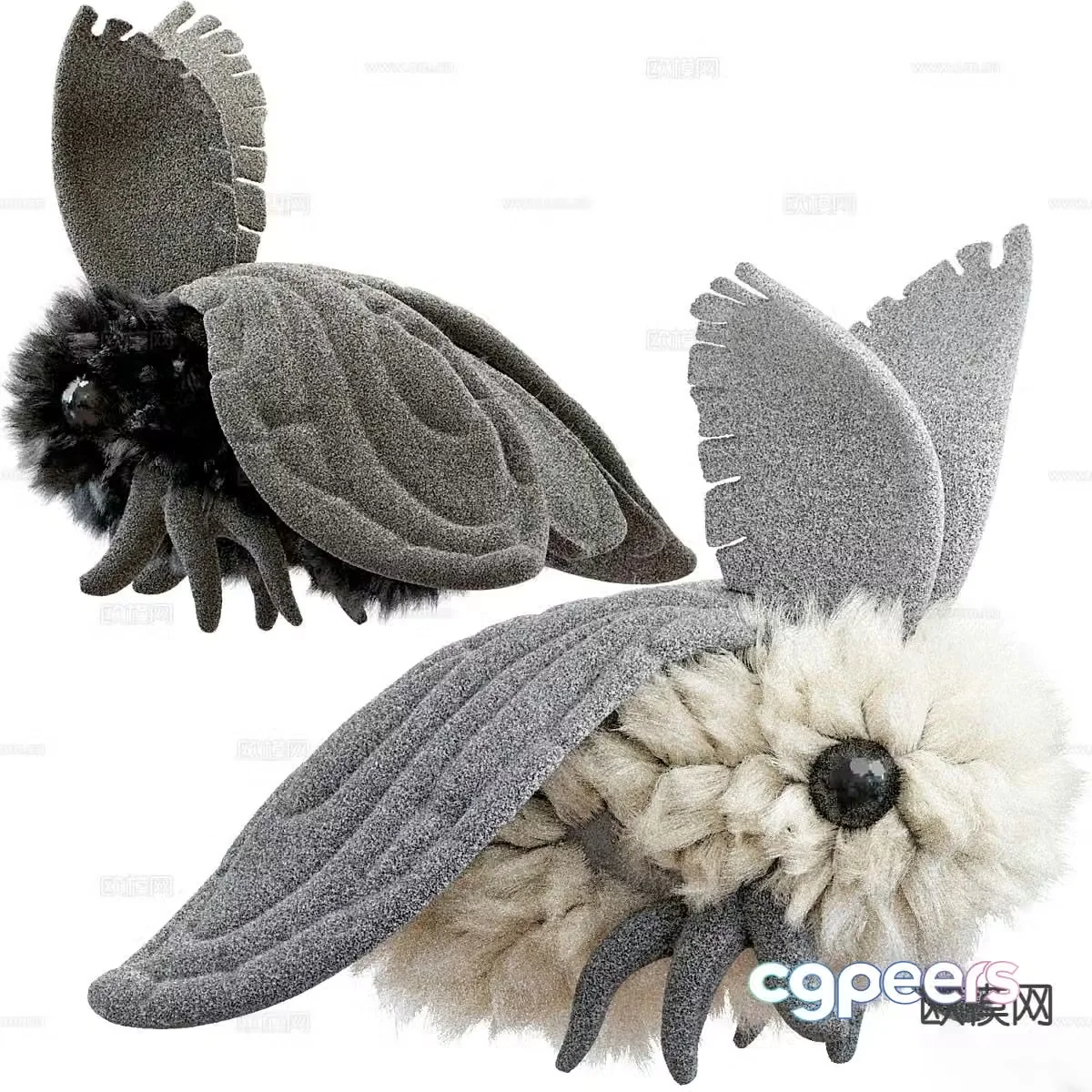 fly doll 3d model
