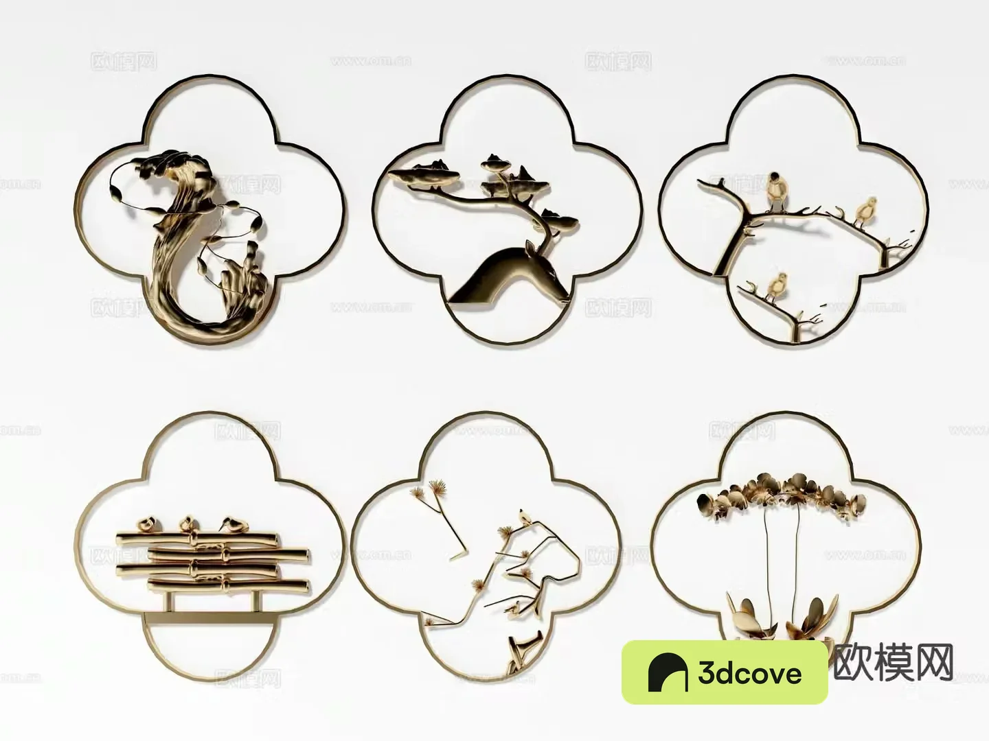 New Chinese style plum blossom wall decoration hanging decoration