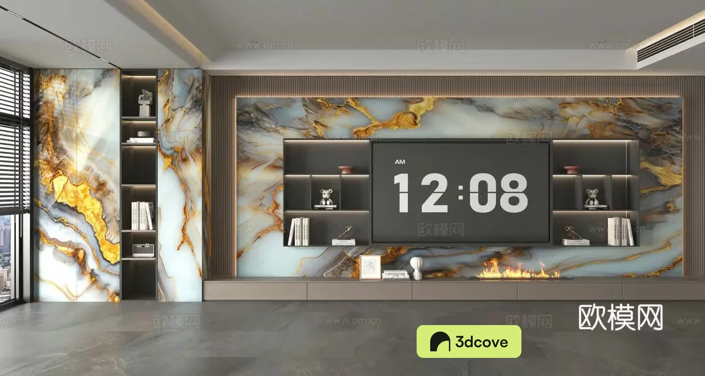 TV background wall