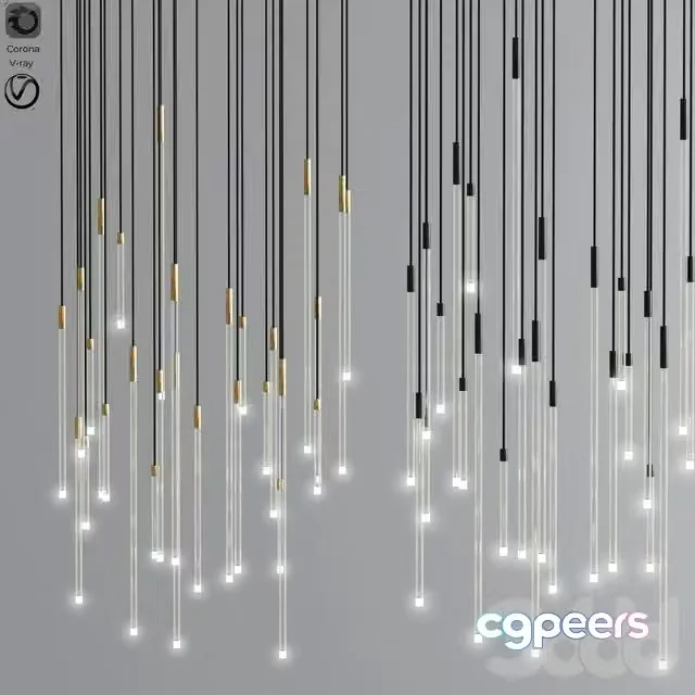 3ds Max Free – A tube nano light glass