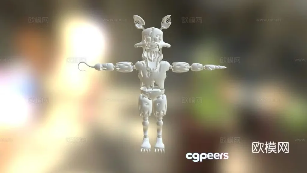 Nightmare Fox 3d model