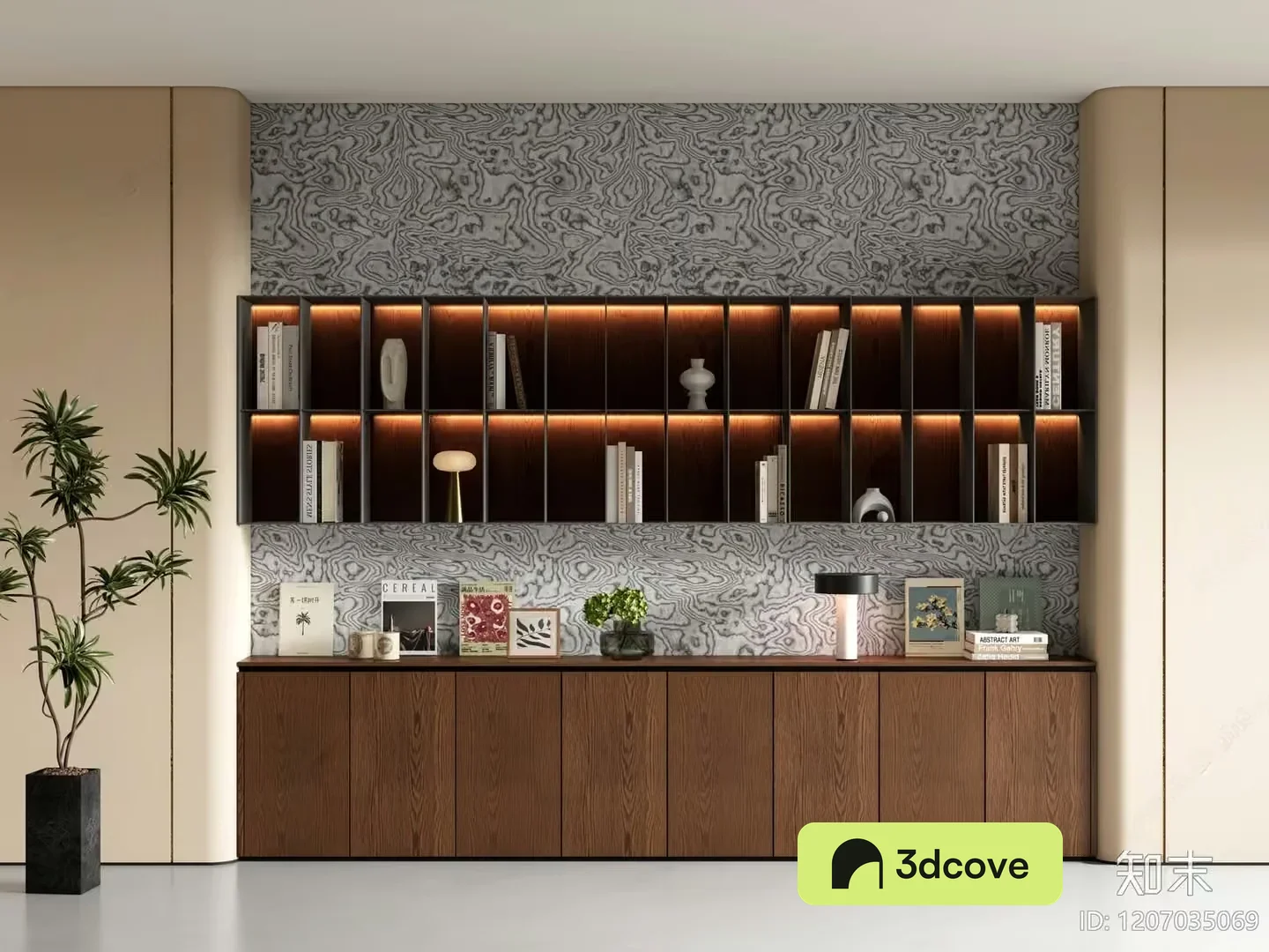 Modern Bookshelf