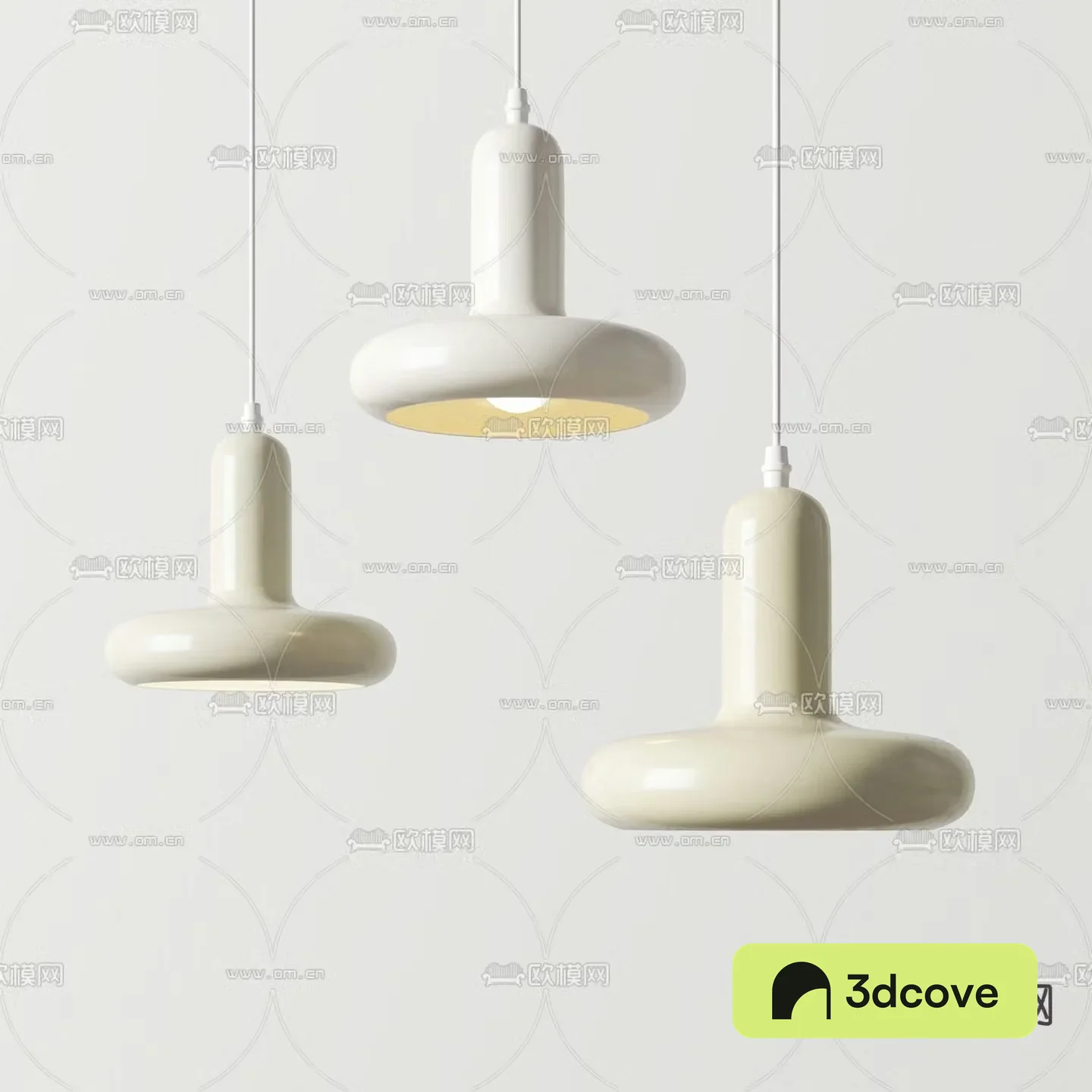 Cream style small chandelier