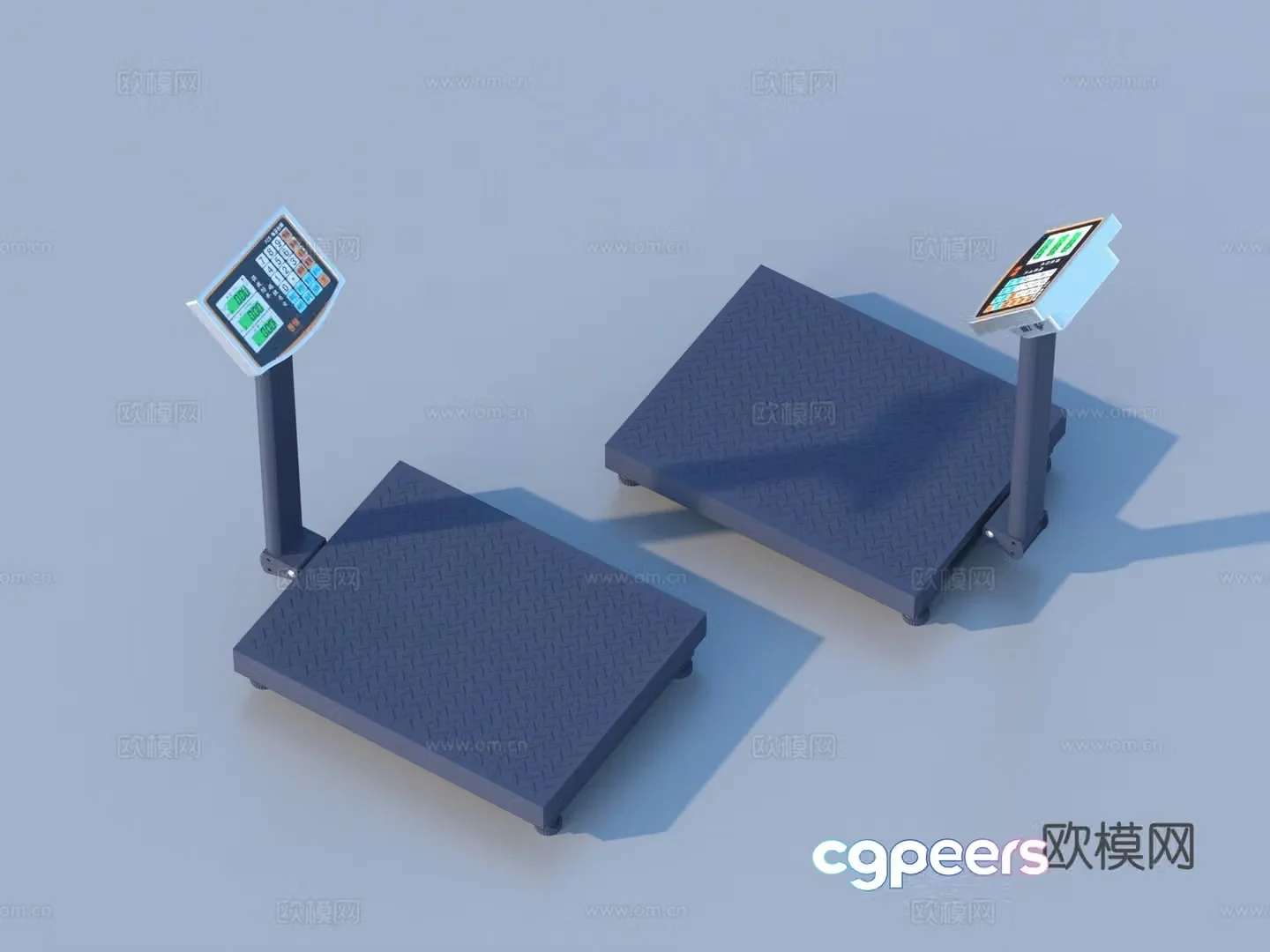 Electronic scale Fair scale Scale 3d model